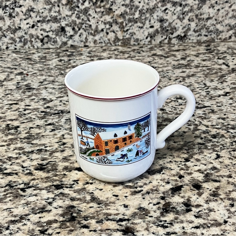 Villeroy & Boch Naif Christmas Coffee Mug Cup